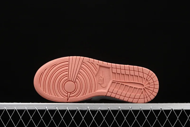 All categories Air Jordan Jordan series basketball shoes Air Jordan 1 Mid Air Jordan 1 Mid "Pink Quartz" AJ1 Joe 1 pink quartz first layer Chinese basketball shoes 555112-603